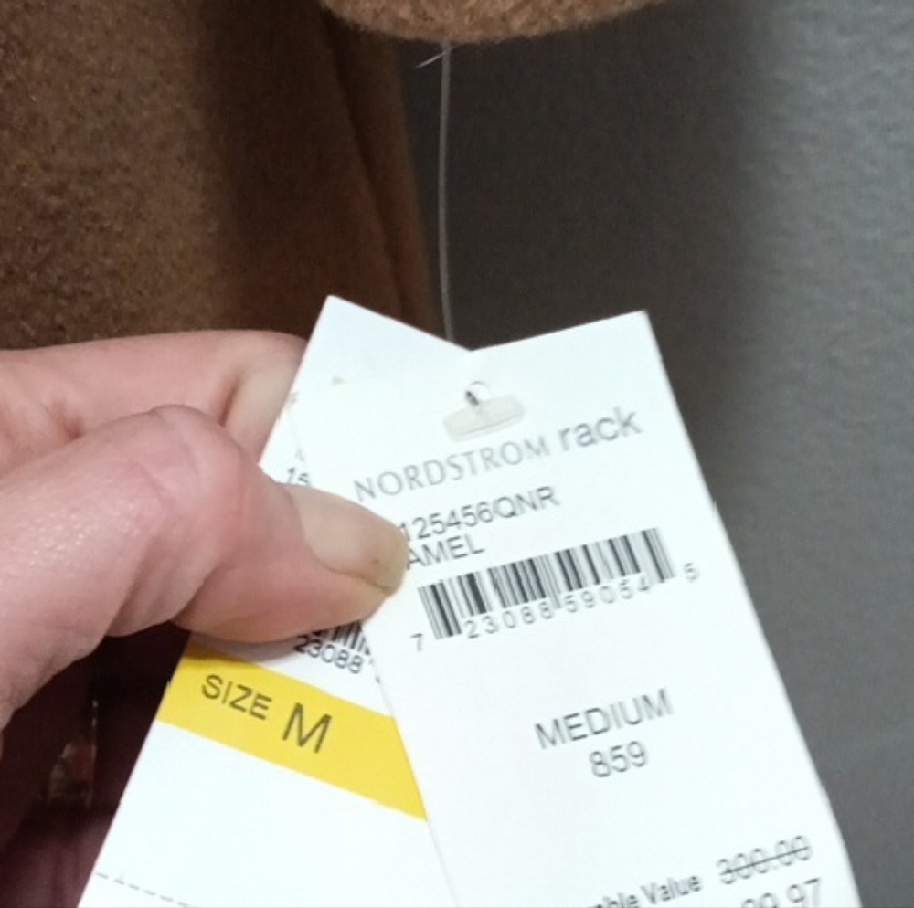 NWT Michael Kors Wool blend, belted, single-breasted, wrap trench coat. medium. - Picture 10 of 12